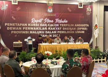 KPU Maluku tetapkan 45 anggota DPRD terpilih pada Pemilu 2024