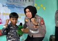 Polwan Polda Maluku Gelar Polsanak di TK Hang Tuah Ambon