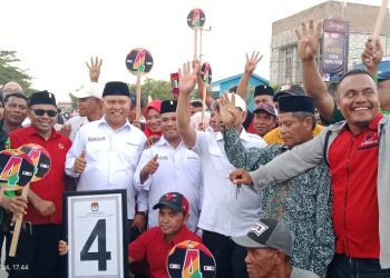 KPU SBT Tetapkan Nomor Urut Paslon di Pilkada SBT 