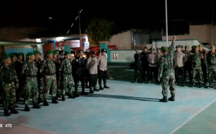 TNI-POLRI Gelar Apel Gabungan Pengamanan Pergantian Malam Tahun Baru