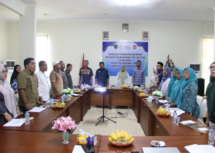 Bupati Keliobas Katakan Stunting Menjadi Tantangan Besar 