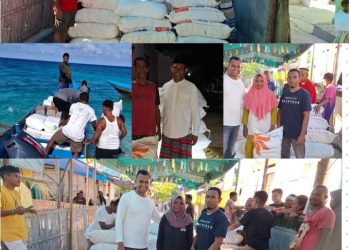 Sambut Lebaran, Aleg Rudy Wadjo Bagikan Ratusan Paket Sembako ke Warga