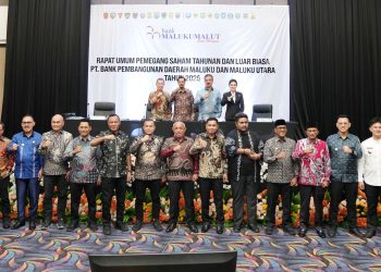 Wabup Wattimena, Ikut RUPS Bersama Sejumlah Kepala Daerah di Ternate 