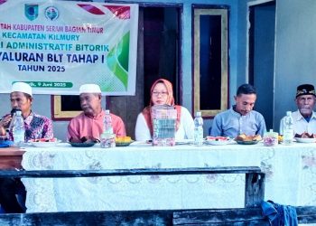 Warga Negeri Administratif Bitorik Terima BLT Ekstrem dan Bantuan Biaya Lainnya
