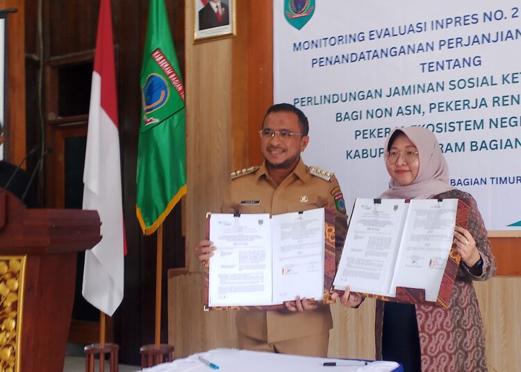 Bupati SBT Pastikan Pegawai Non ASN Terlindungi BPJS Ketenagakerjaan