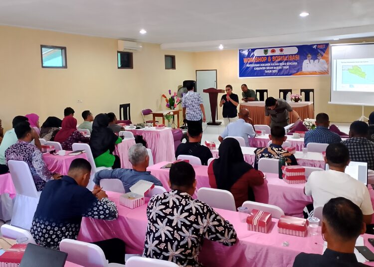 BPBD Seram Bagian Timur Gelar Lokakarya Penyusunan Kajian Risiko Bencana